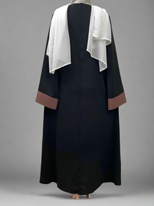 Butterfly Dress White Abbaya