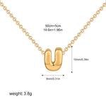 Load image into Gallery viewer, Personalised 3D Letter Necklace
