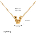 Load image into Gallery viewer, Personalised 3D Letter Necklace
