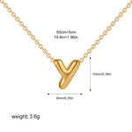 Load image into Gallery viewer, Personalised 3D Letter Necklace
