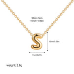 Load image into Gallery viewer, Personalised 3D Letter Necklace
