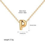 Load image into Gallery viewer, Personalised 3D Letter Necklace
