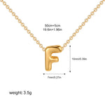 Load image into Gallery viewer, Personalised 3D Letter Necklace
