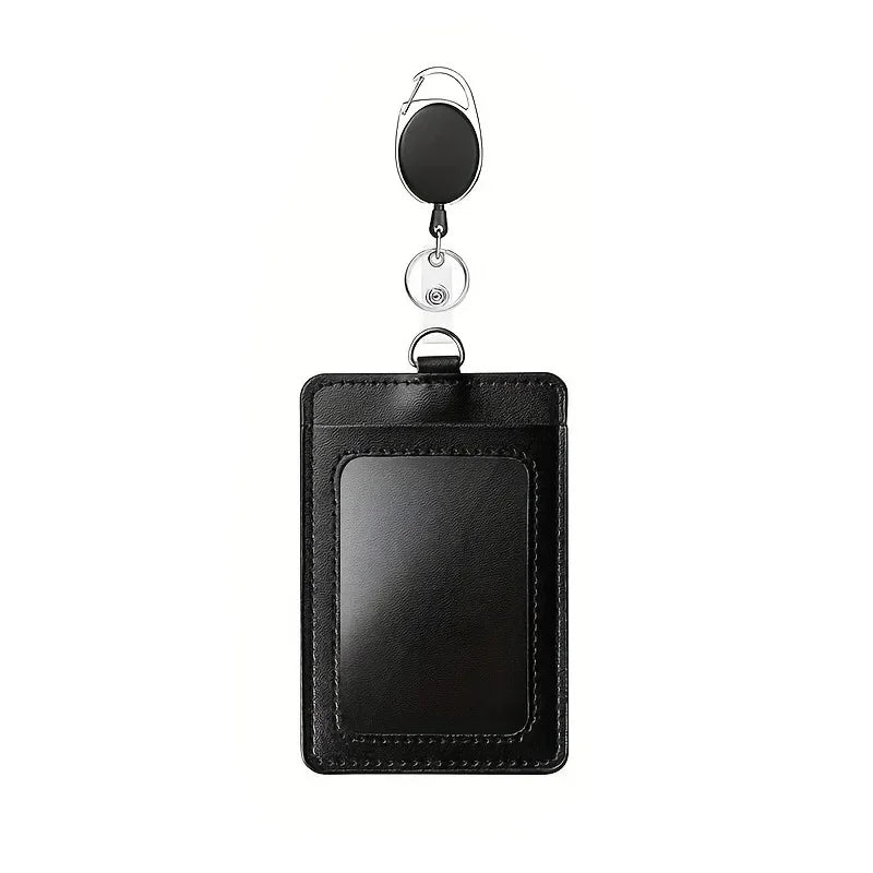 ID Card Holder Leather | Premium Badge Holder