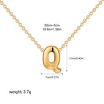 Load image into Gallery viewer, Personalised 3D Letter Necklace
