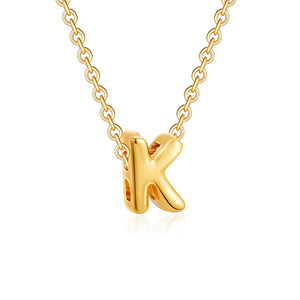 Personalised 3D Letter Necklace