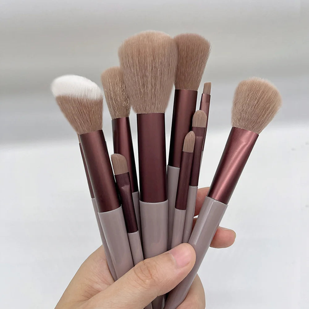 13-Piece Makeup Brush Set - Becmella