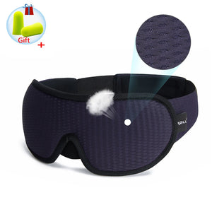 Blackout Sleep Mask - 3D Lightweight, Adjustable, Zero Eye Pressure