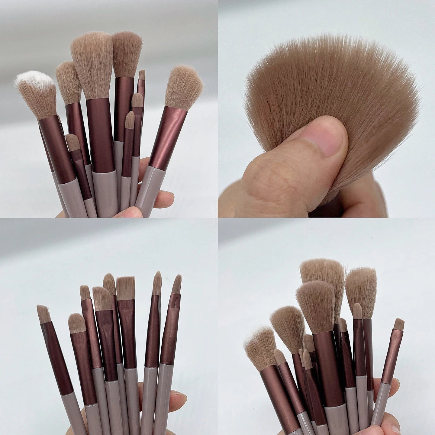 13-Piece Makeup Brush Set - Becmella