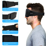 Load image into Gallery viewer, Blackout Sleep Mask - 3D Lightweight, Adjustable, Zero Eye Pressure
