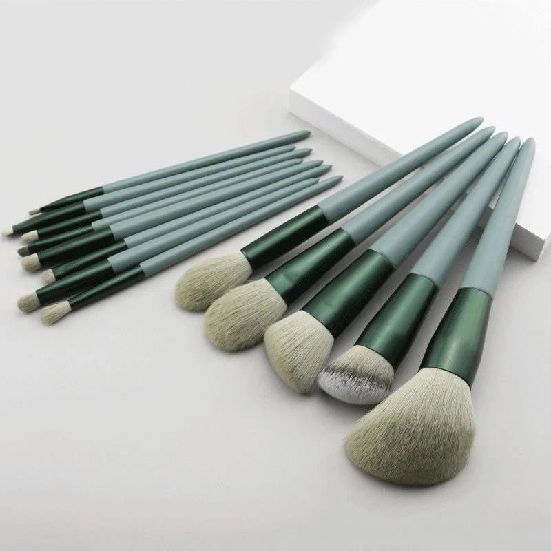 13-Piece Makeup Brush Set - Becmella