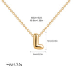 Load image into Gallery viewer, Personalised 3D Letter Necklace
