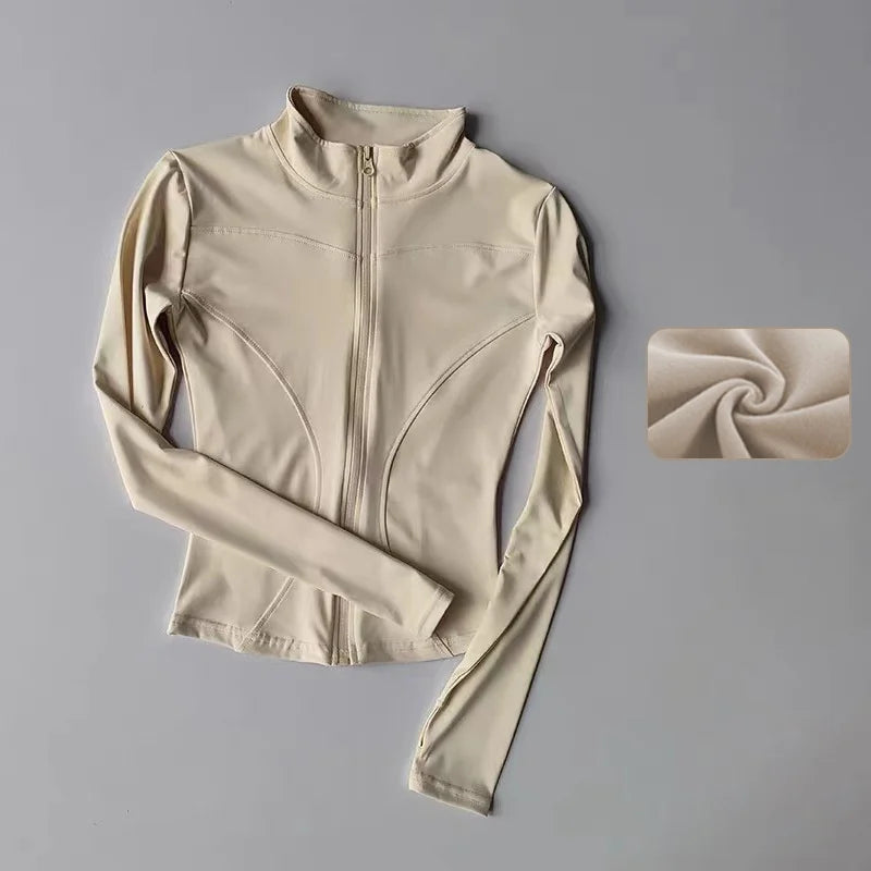 Slim Fit Women’s Sport Zipper
