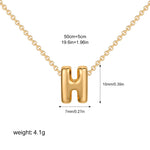 Load image into Gallery viewer, Personalised 3D Letter Necklace
