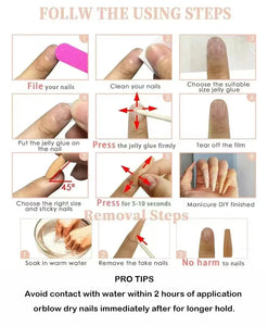 Premium Removable False Nails