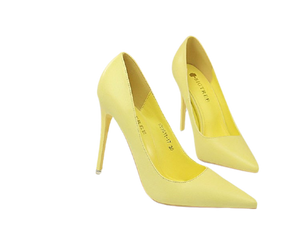 Yellow High Heels