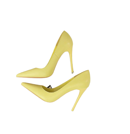 Yellow High Heels