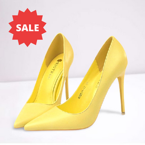 Yellow High Heels