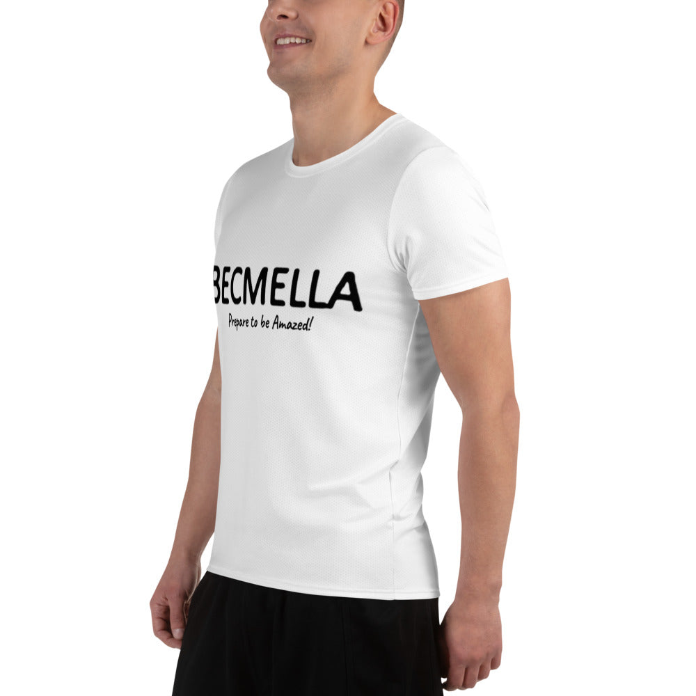 Becmella Men's Athletic T-shirt