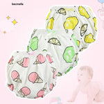 Load image into Gallery viewer, Becmella eco friendly baby diapers with colorful fruit and ice cream prints for kids
