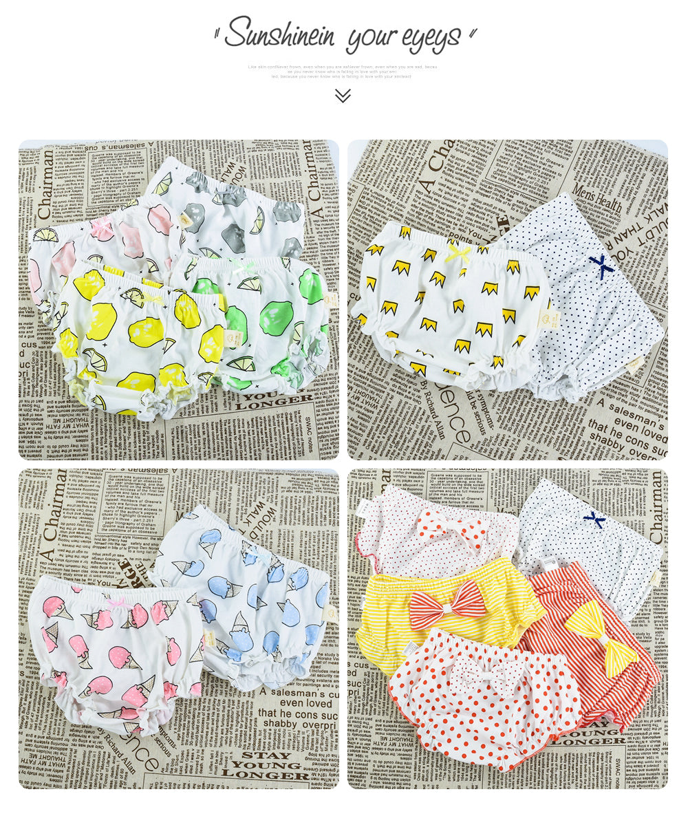 Becmella eco friendly baby diapers in colorful patterns for kids with comfortable elastic waistbands
