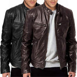 Load image into Gallery viewer, Vintage Leather Jacket - Becmella
