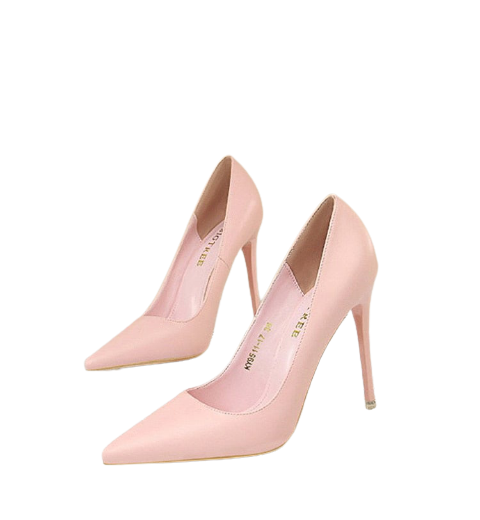 Pink Pumps Heel