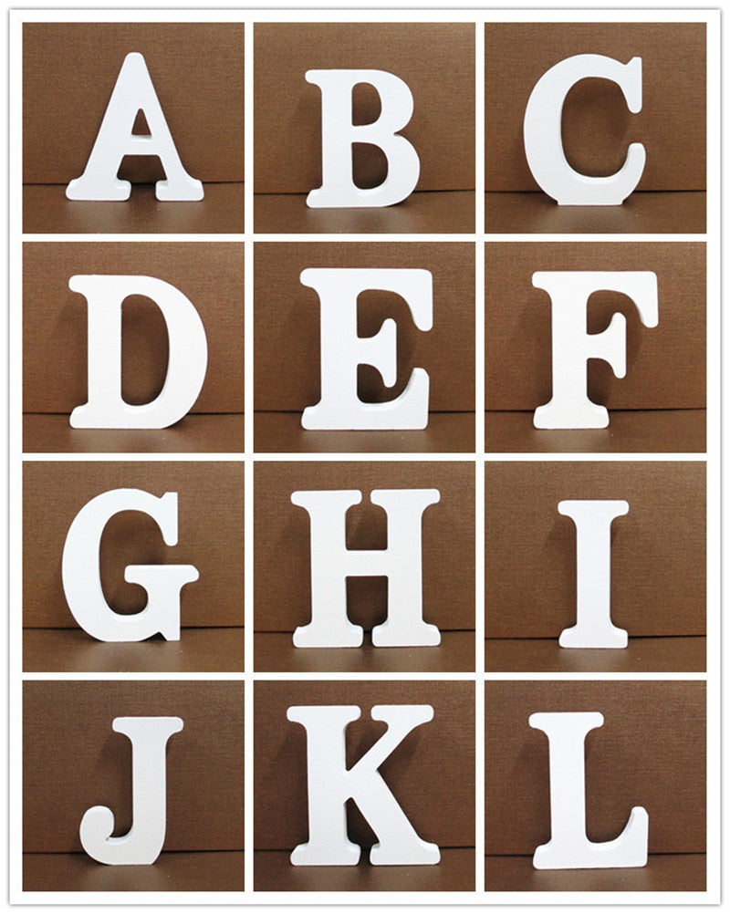 Wooden Alphabet - Becmella