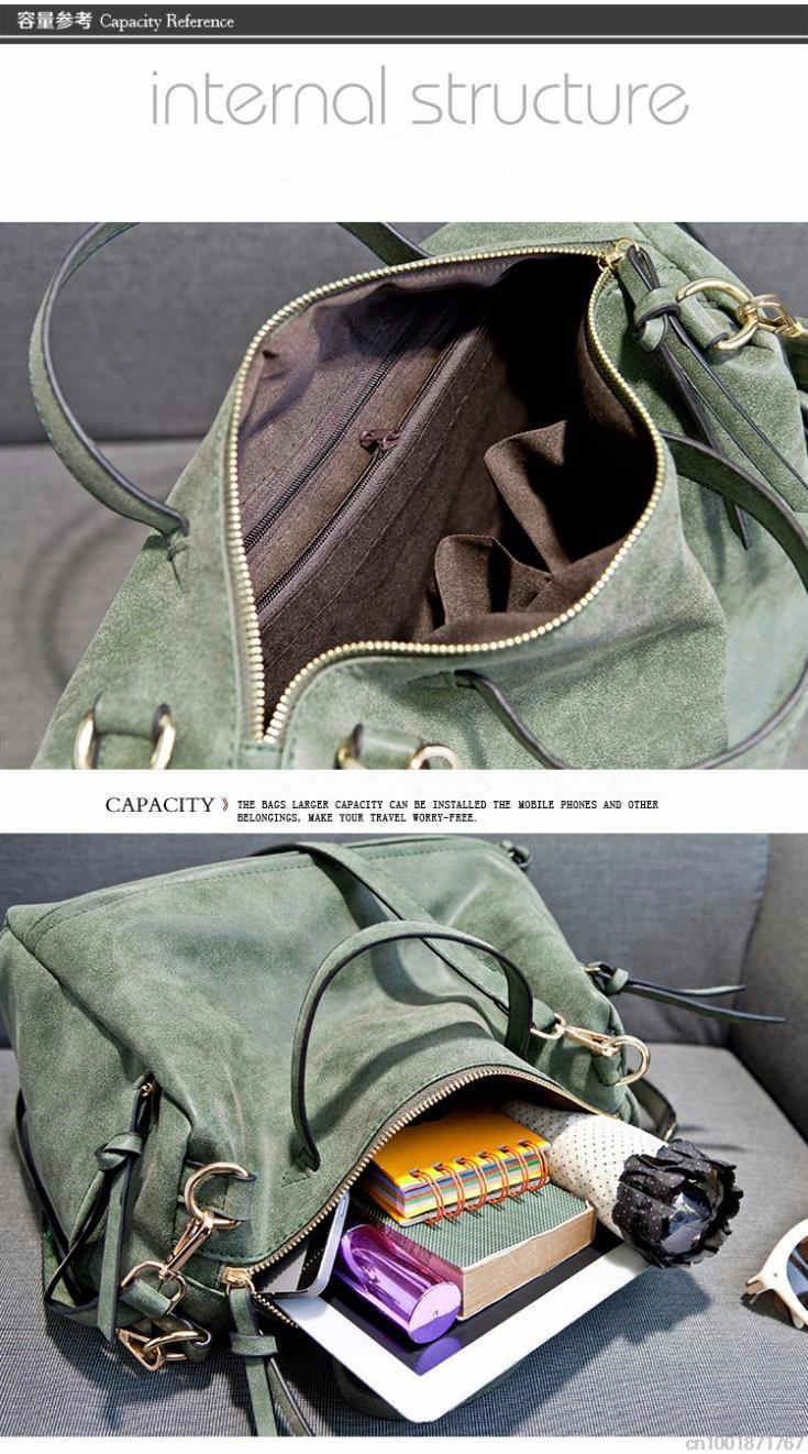 Female Leather Tote - Becmella