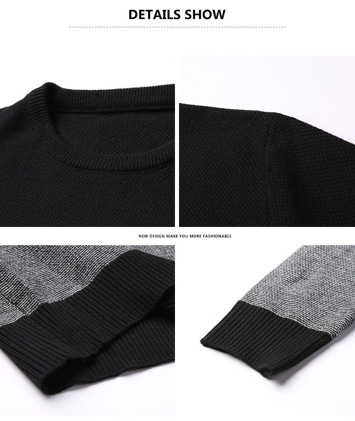 Striped Male Sweater - Becmella