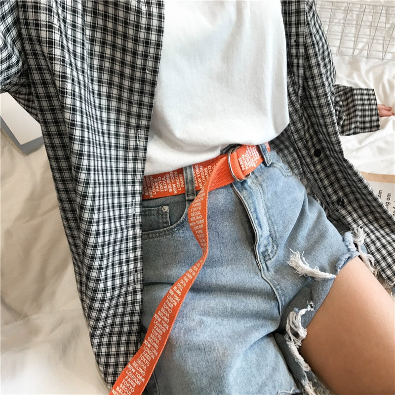 Canvas Belt - Becmella