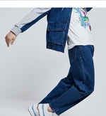 Load image into Gallery viewer, Hip-hop Denim Pant - Becmella
