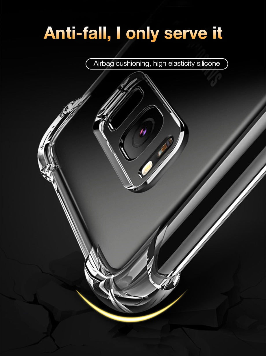 Iphone 6 s plus shockproof covers Iphone xs shockproof hybrid tough glass case cover for apple New credit card shockproof tough Samsung Case Shockproof - Becmella