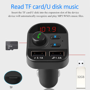 FM Transmitter Bluetooth - Becmella