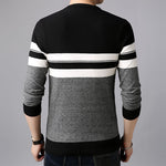 Load image into Gallery viewer, Striped Male Sweater - Becmella
