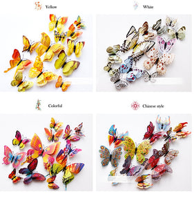 Wall Sticker 3D Butterfly - Becmella