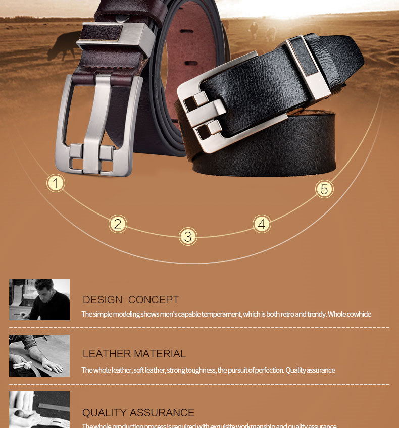 Leather Belt - Becmella