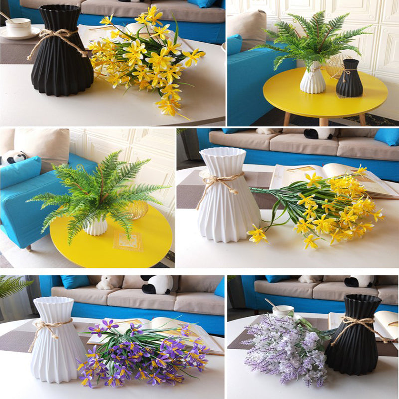 Plastic Flower Vases - Becmella