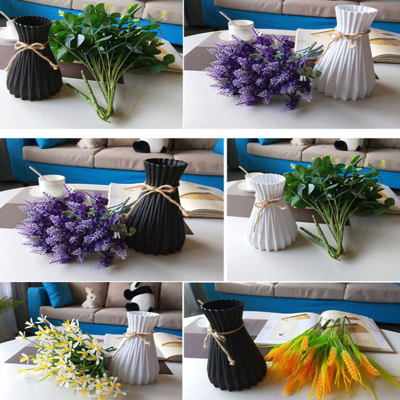 Plastic Flower Vases - Becmella