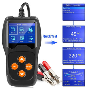 Battery Tester - Becmella