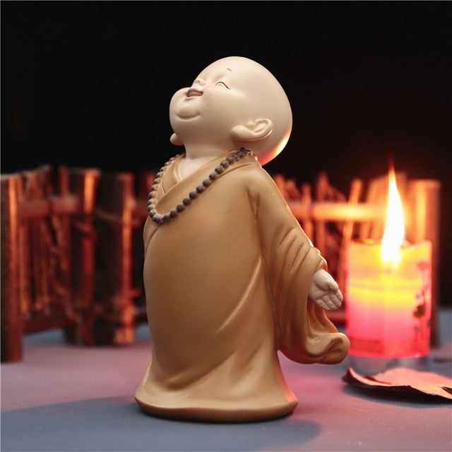 Buddhist Monk Statue - Becmella