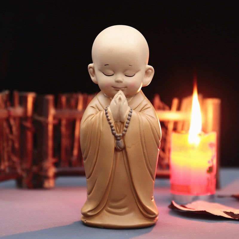 Buddhist Monk Statue - Becmella