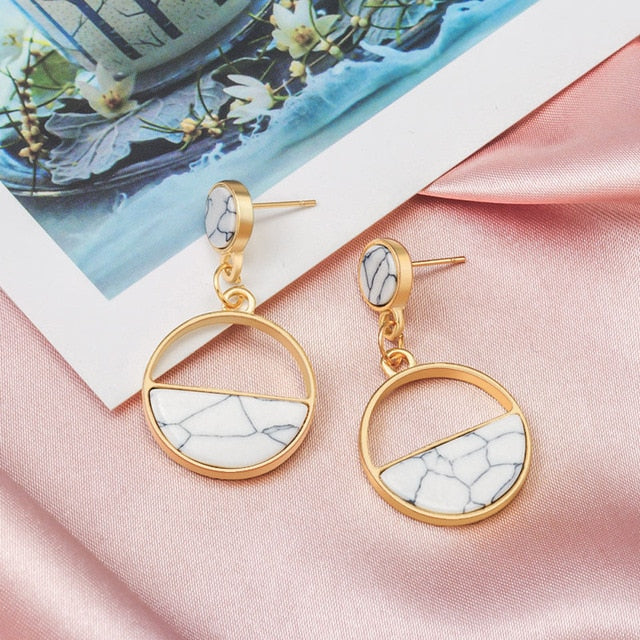 Round Earrings - Becmella