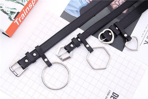 Shaped Buckles Belt - Becmella