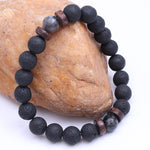 Load image into Gallery viewer, Moonstone Bead Bracelet - Becmella
