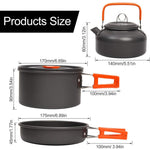 Load image into Gallery viewer, Camping Cookware Kit - Becmella
