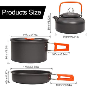 Camping Cookware Kit - Becmella