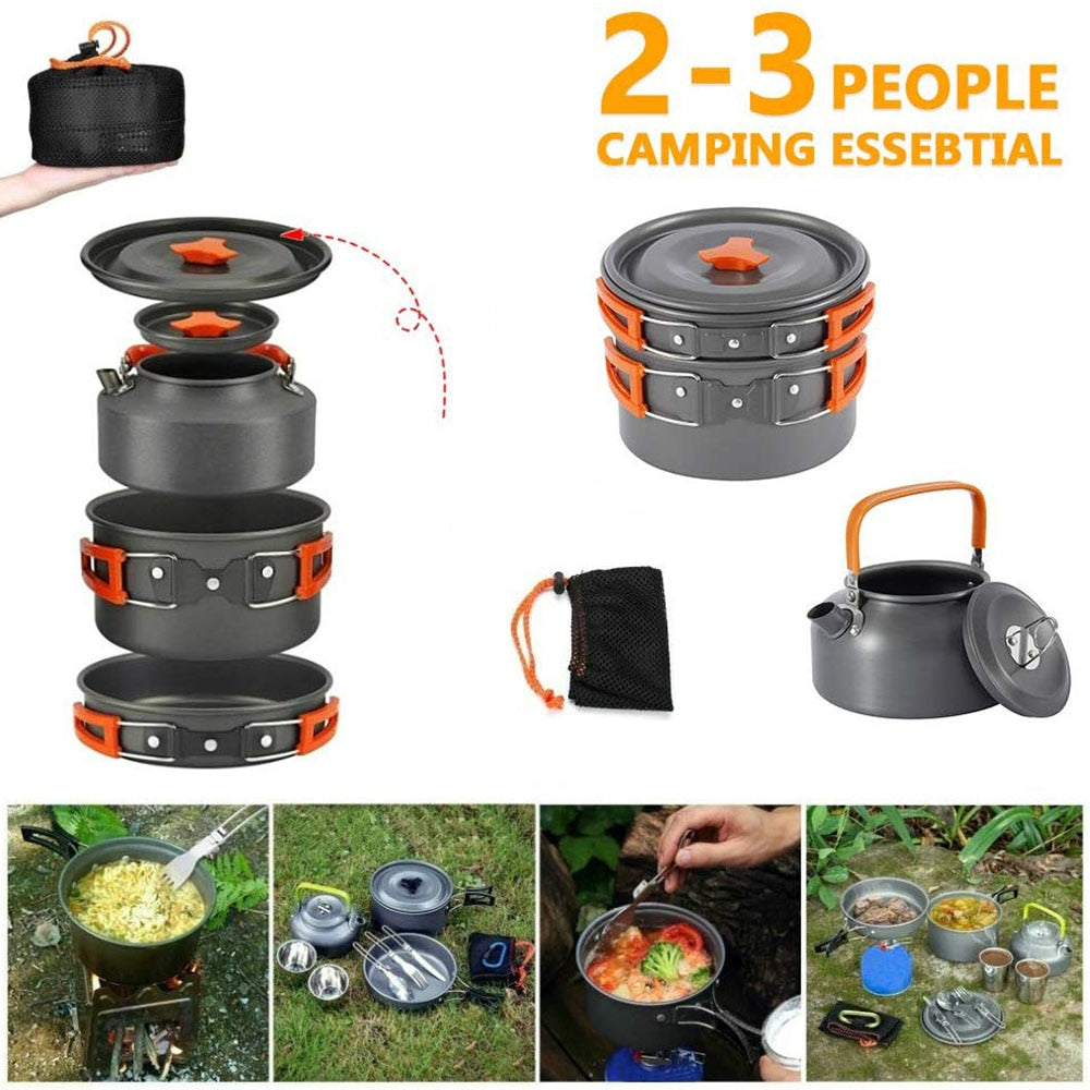 Camping Cookware Kit - Becmella