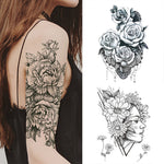 Load image into Gallery viewer, Black Roses Tattoo - Becmella
