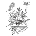 Load image into Gallery viewer, Black Roses Tattoo - Becmella
